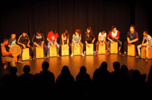 Theater an der Schule: Aufführung im Rahmen des Projekts RESPECT SPEECH des KKT