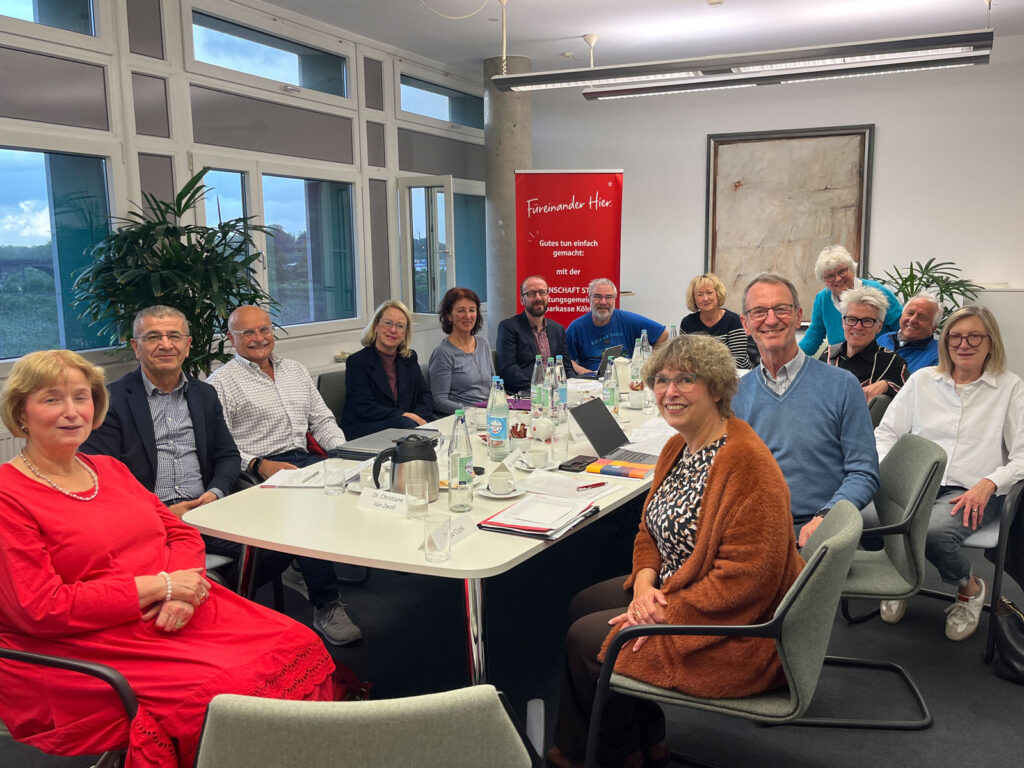 Der Stiftungsrat der Bürgerstiftung Köln traf sich am 13.5.2026 im Stiftungsmanagement der Sparkasse KölnBonn im Mediapark.